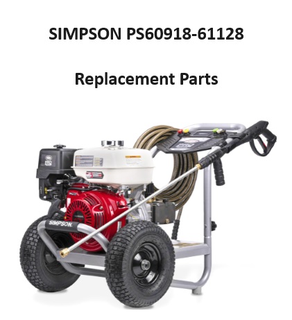 SIMPSON PS60918-61128 POWER WASHER PARTS
